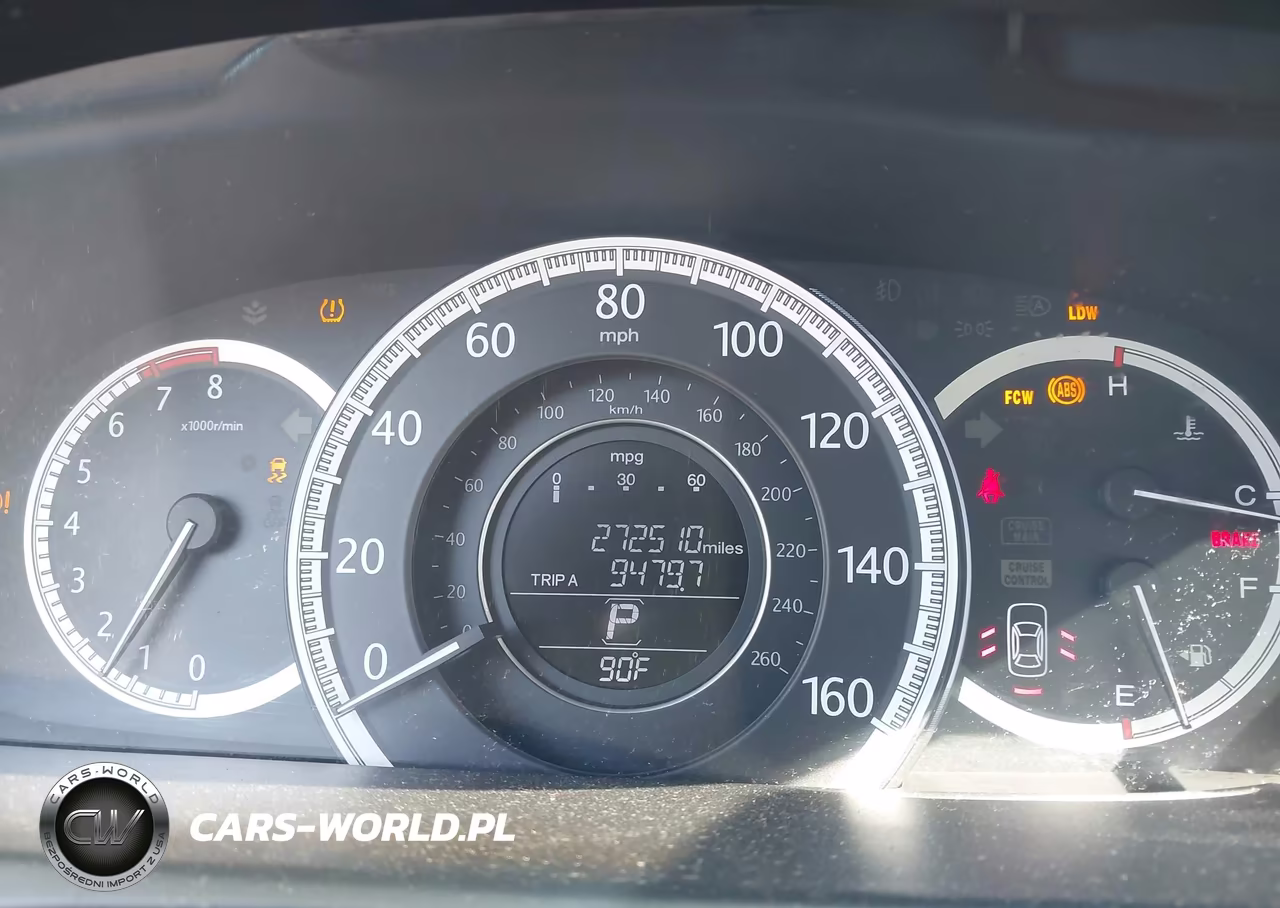 2013 Honda Accord Ex-L VIN:1HGCR2F85DA038398 - 7