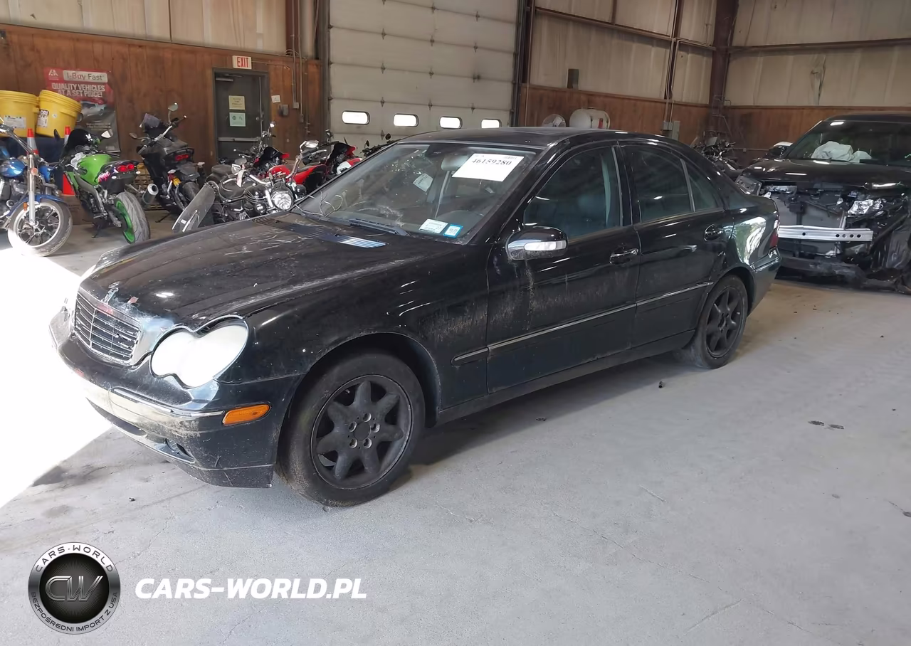 2004 Mercedes-Benz C 240 4Matic VIN:WDBRF81J74F517602 - 2