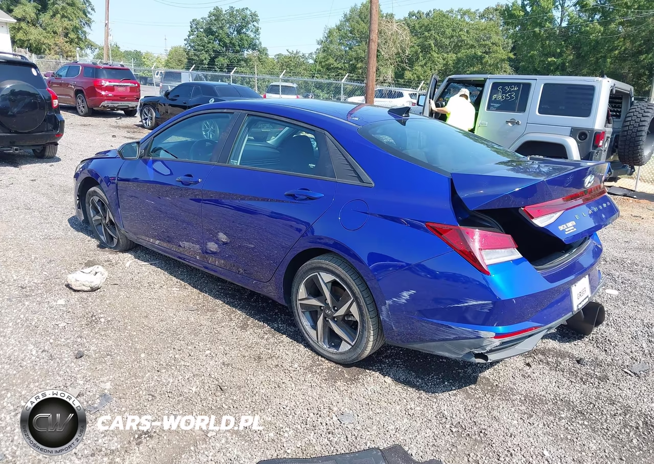 2023 Hyundai Elantra Sel VIN:KMHLS4AG8PU436278 - 3