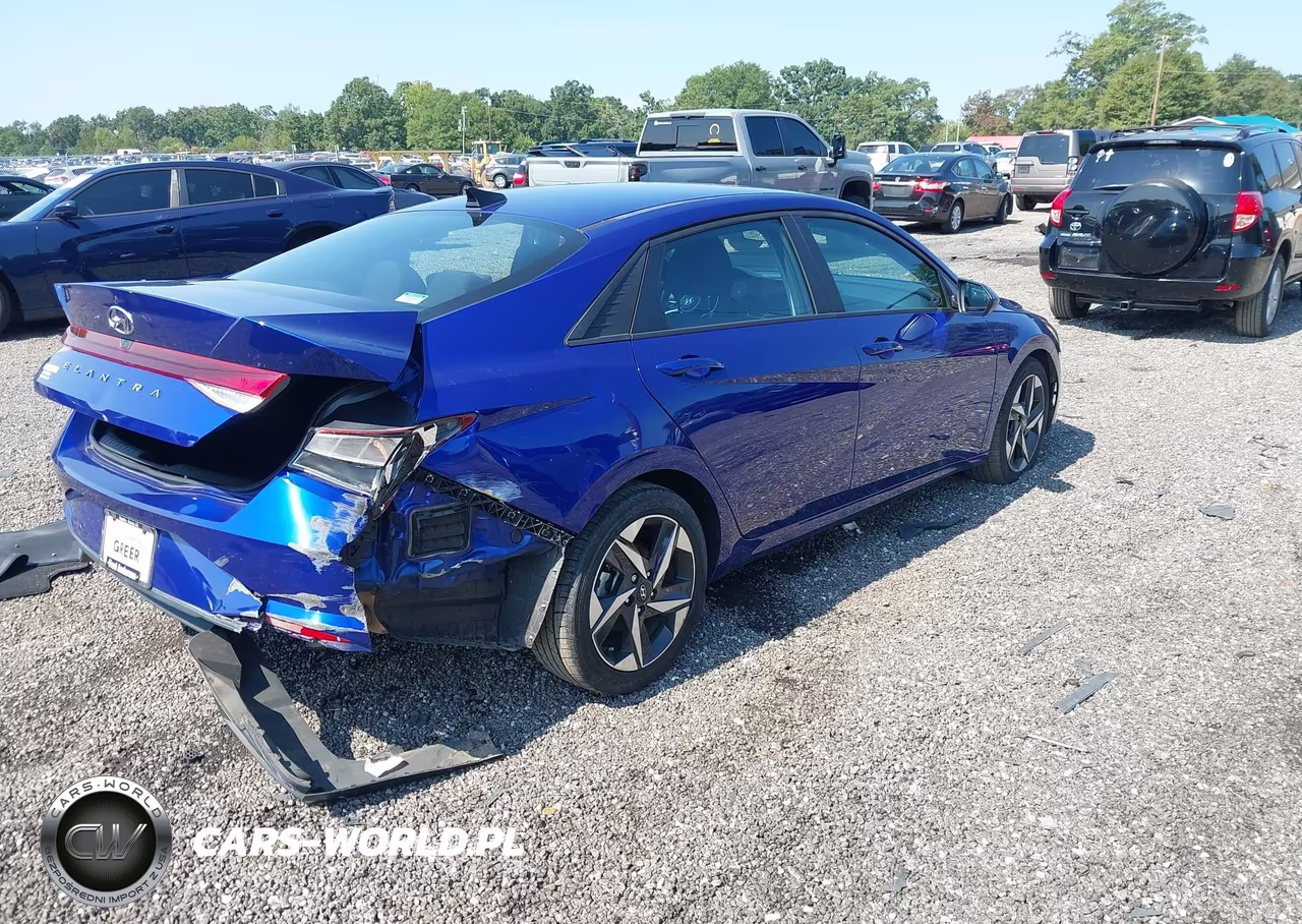 2023 Hyundai Elantra Sel VIN:KMHLS4AG8PU436278 - 4
