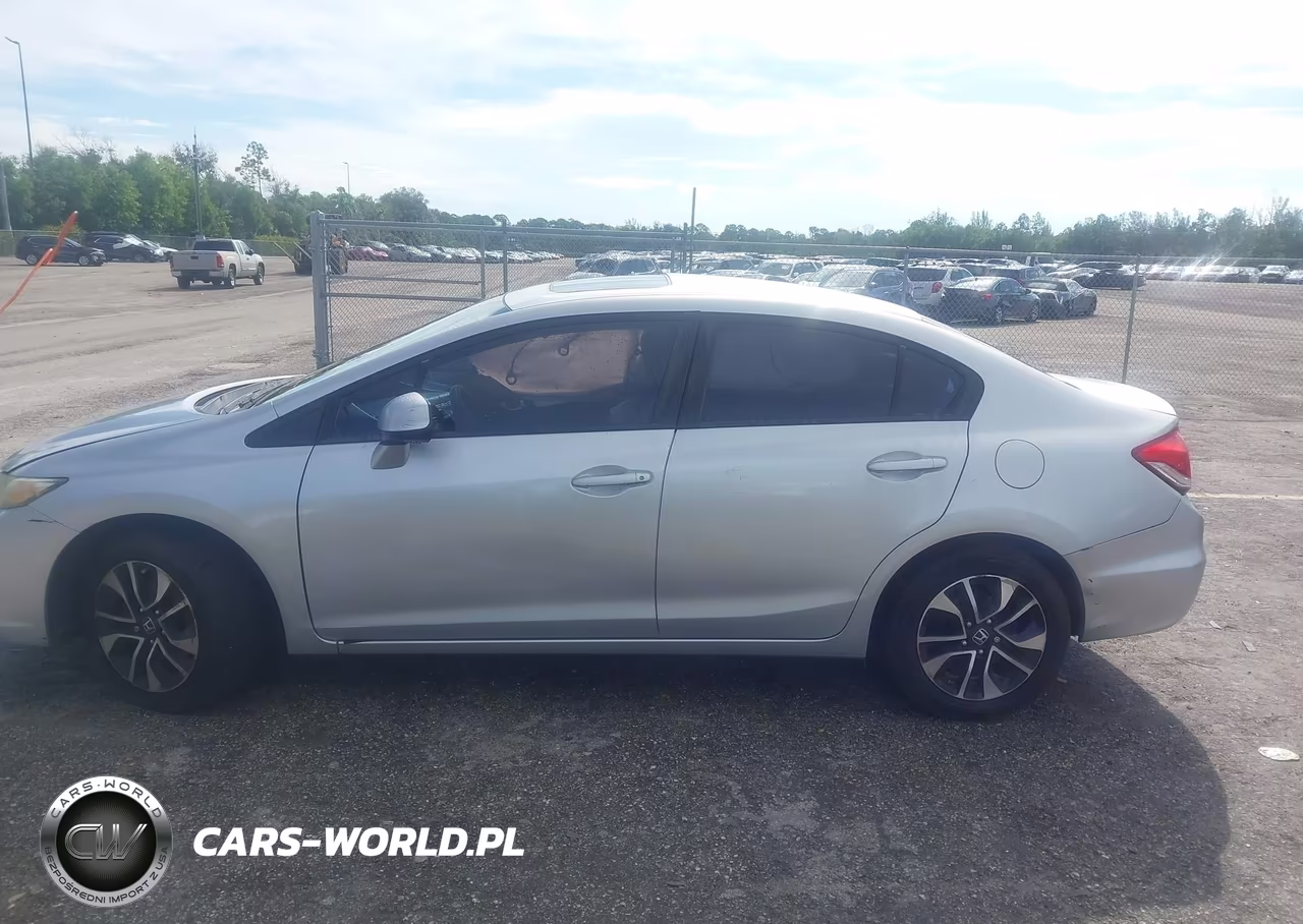 2013 Honda Civic Ex-L VIN:2HGFB2F95DH554529 - 14