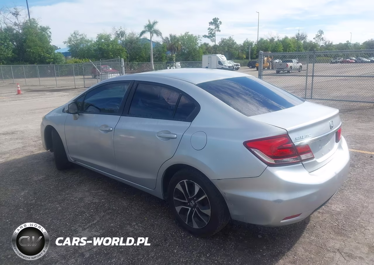 2013 Honda Civic Ex-L VIN:2HGFB2F95DH554529 - 3