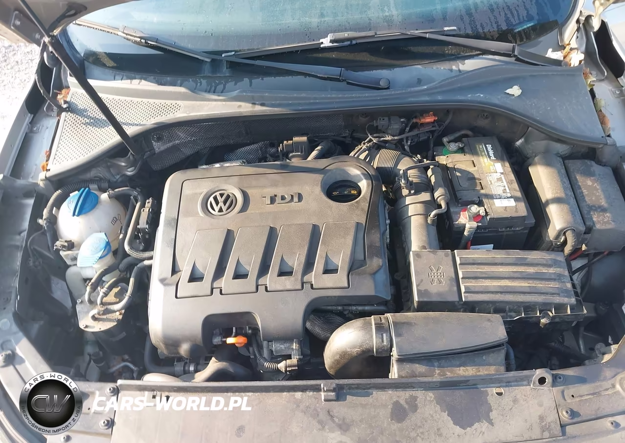 2014 Volkswagen Passat 2.0L Tdi Se VIN:1VWBN7A34EC085682 - 10