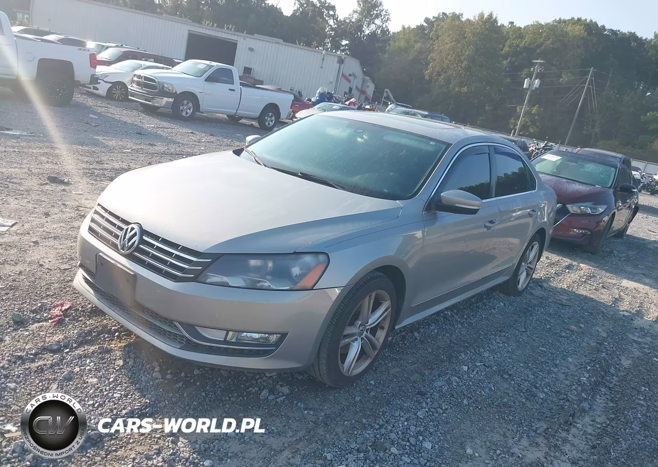 2014 Volkswagen Passat 2.0L Tdi Se VIN:1VWBN7A34EC085682 - 2