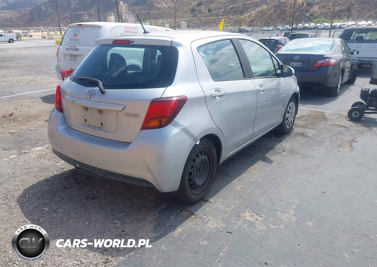 2015 Toyota Yaris L VIN:VNKKTUD39FA016011 - 4