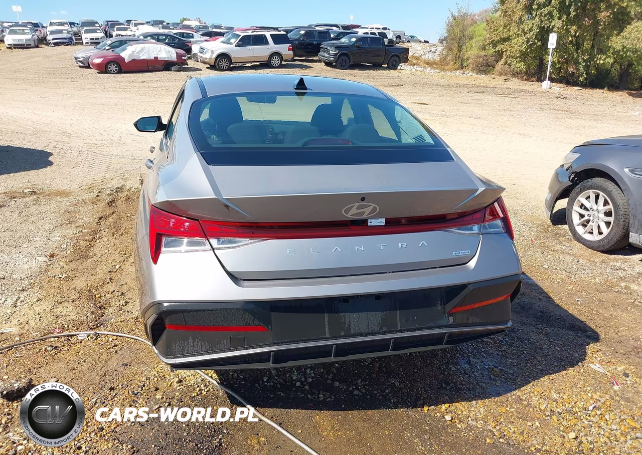 2025 Hyundai Elantra Hybrid Blue VIN:KMHLM4DJXSU170613 - 19