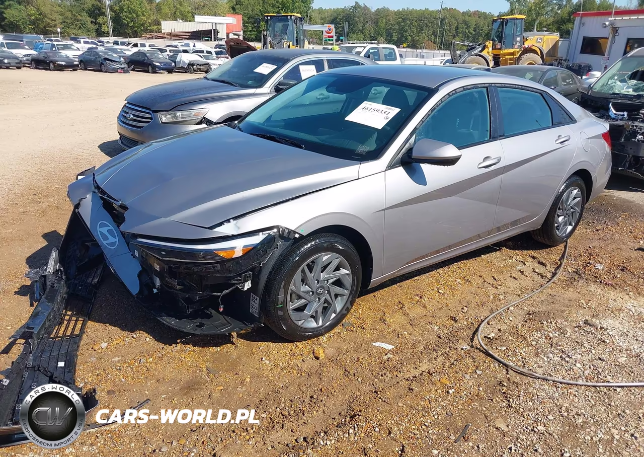 2025 Hyundai Elantra Hybrid Blue VIN:KMHLM4DJXSU170613 - 2