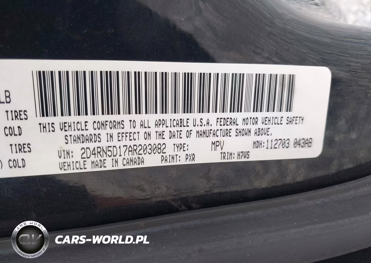2010 Dodge Grand Caravan Sxt VIN:2D4RN5D17AR203082 - 9