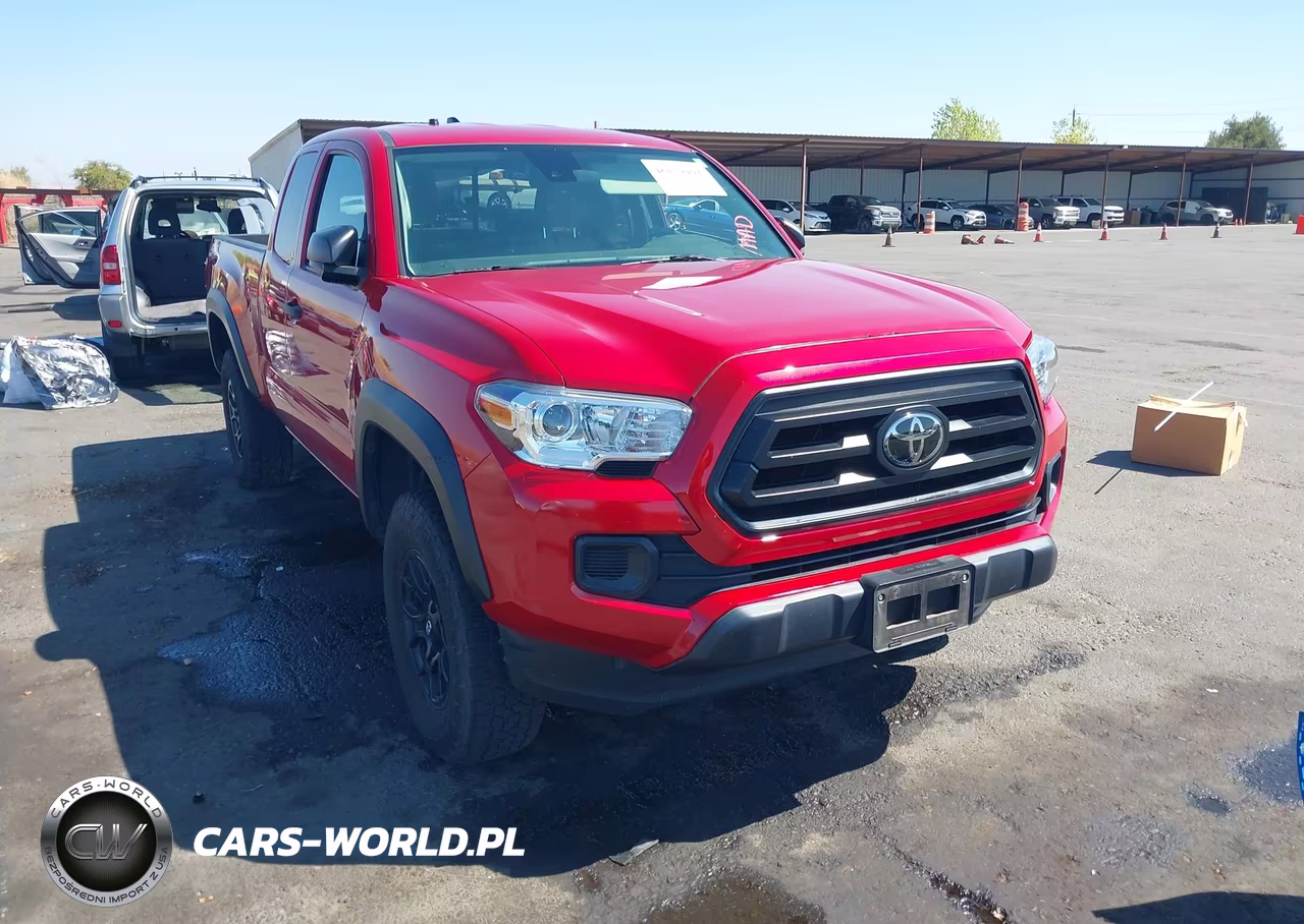 2022 Toyota Tacoma Sr V6 VIN:3TYSZ5AN4NT058871 - 1