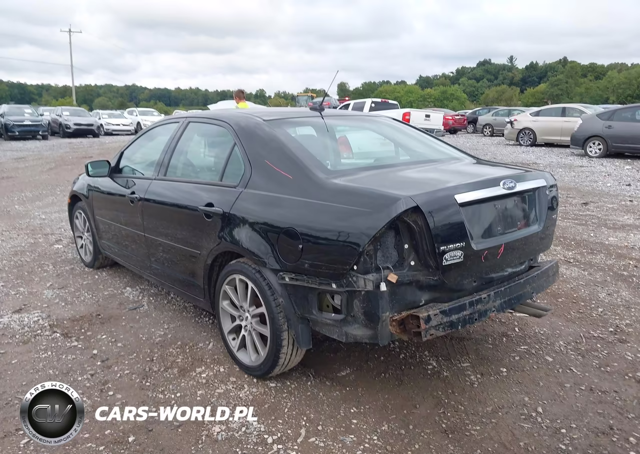 2008 Ford Fusion Se VIN:3FAHP07Z88R265088 - 3
