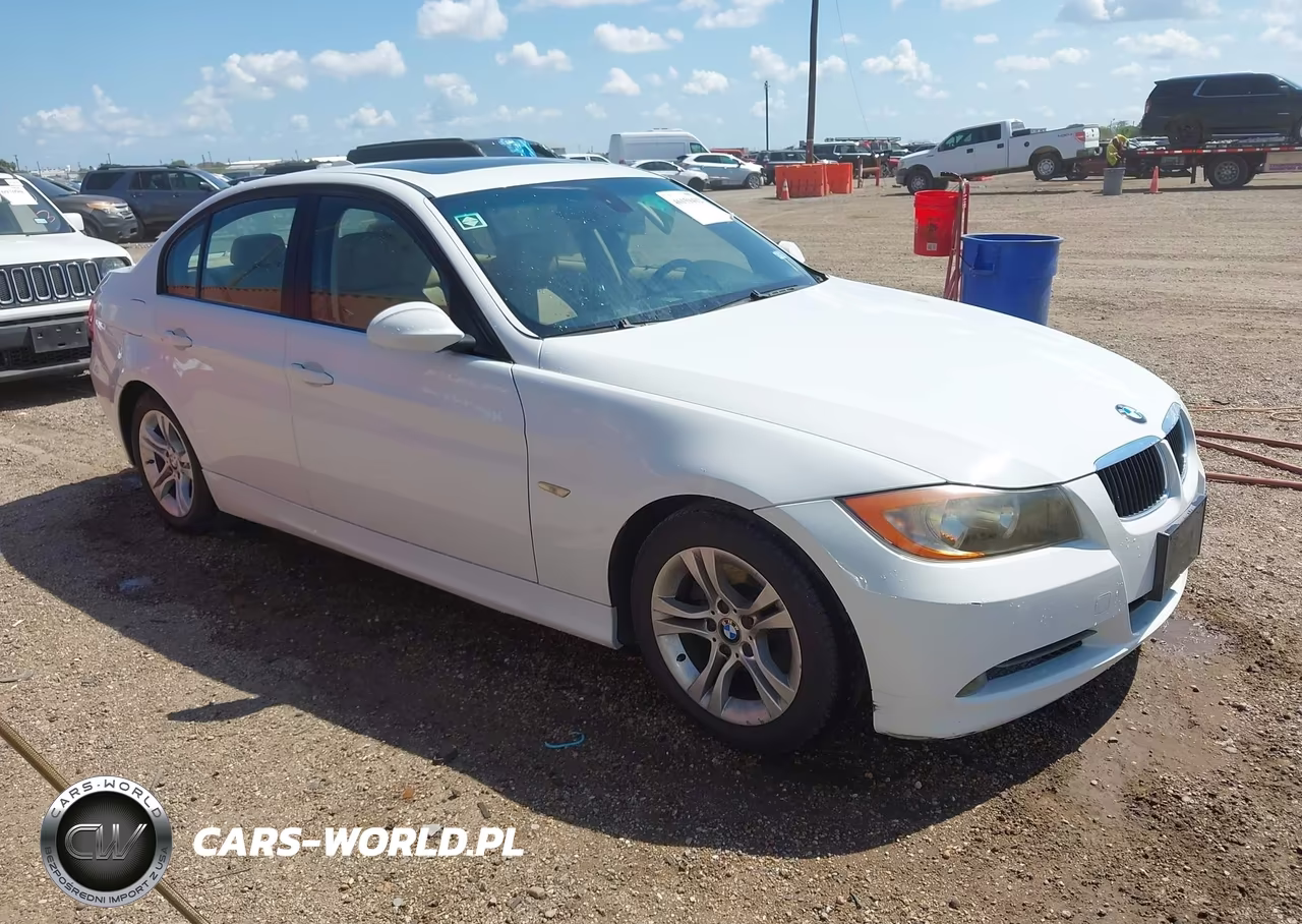2008 BMW 328I VIN:WBAVA33528KX87350 - 1