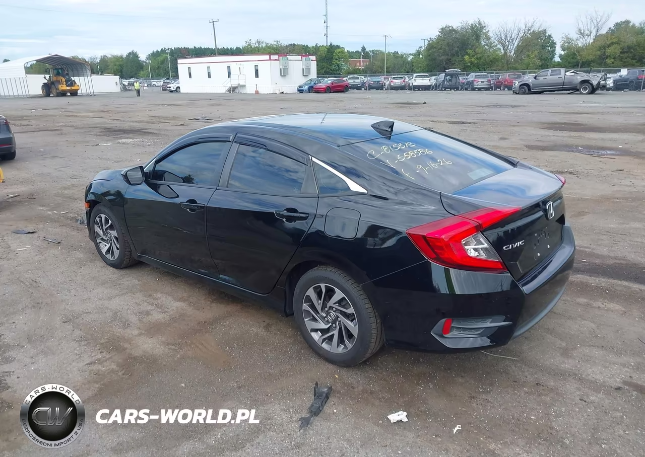 2018 Honda Civic Ex VIN:2HGFC2F75JH558586 - 3