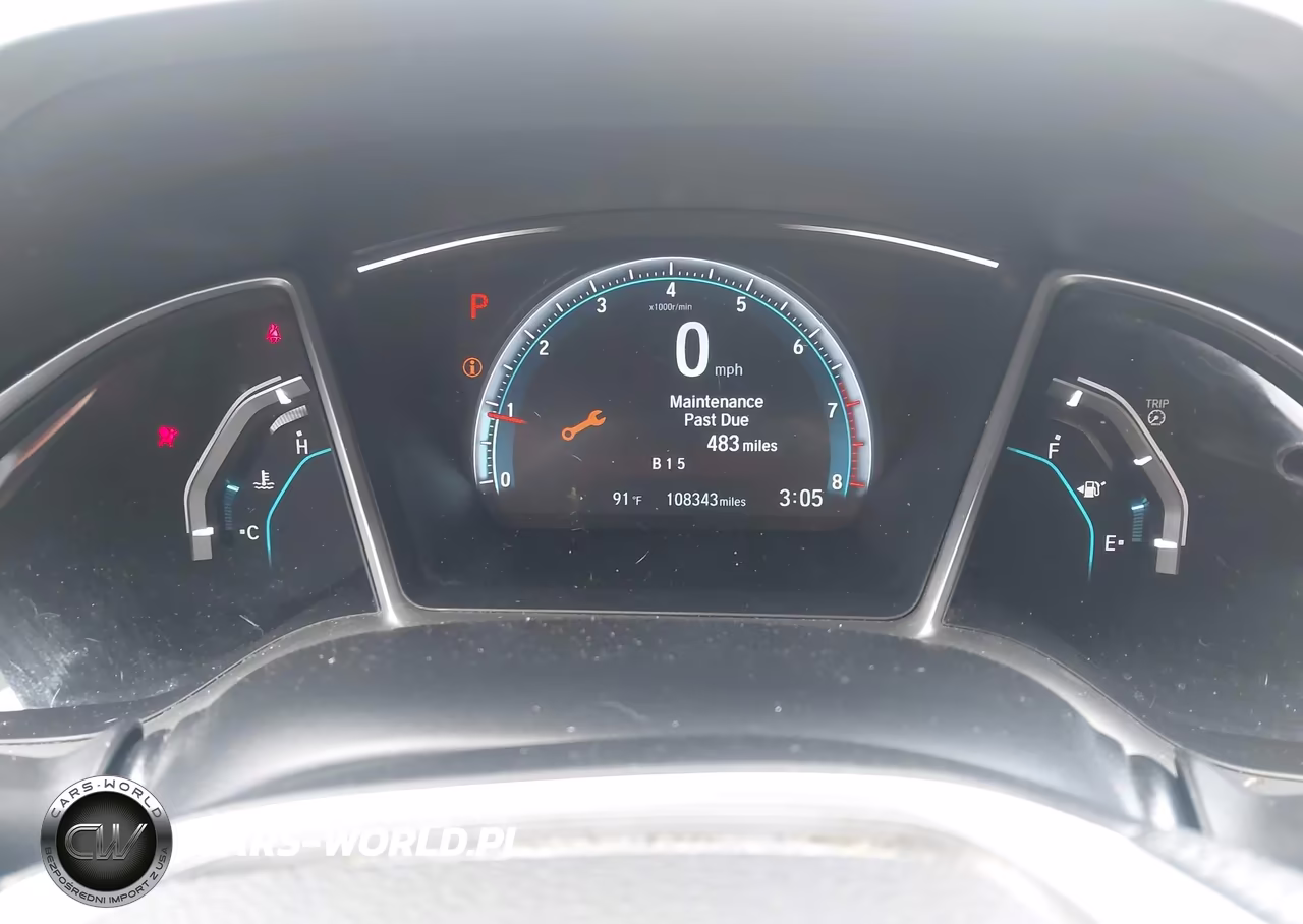 2018 Honda Civic Ex VIN:2HGFC2F75JH558586 - 7