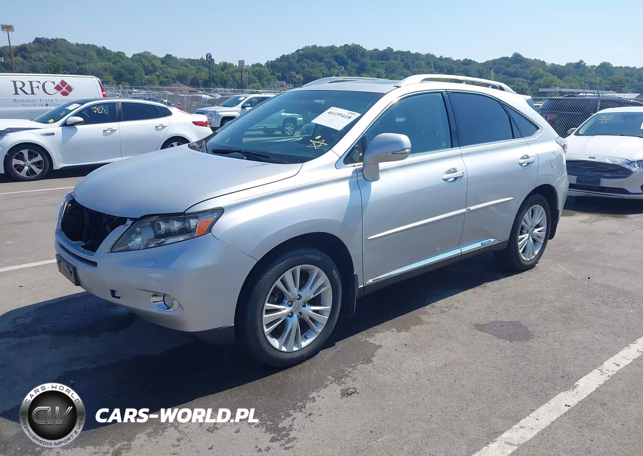 2010 Lexus Rx 450H VIN:JTJBC1BA7A2414858 - 2