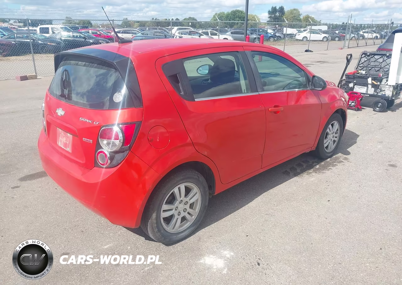 2013 Chevrolet Sonic Lt Auto VIN:1G1JC6SB5D4113267 - 4