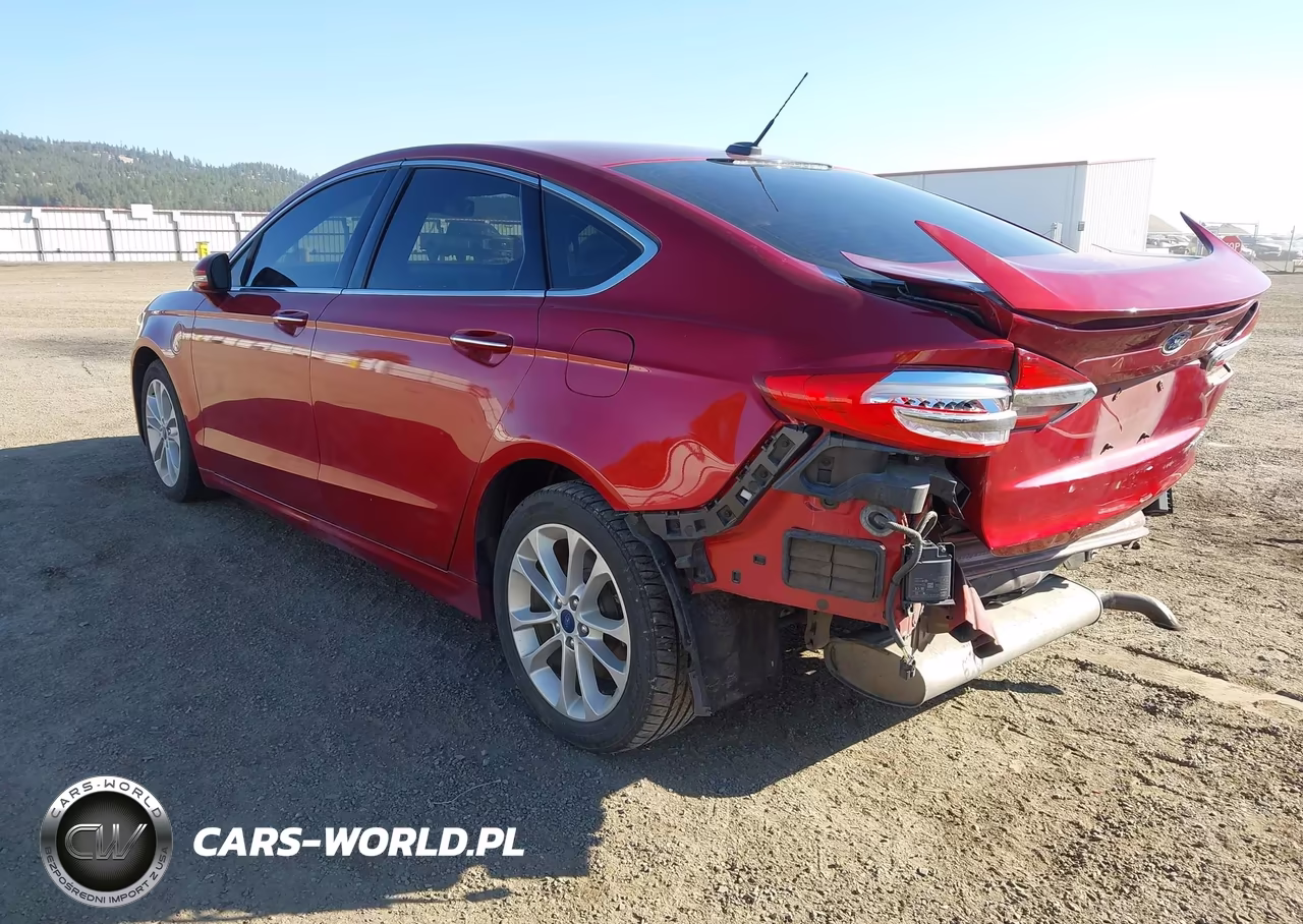2019 Ford Fusion Energi Titanium VIN:3FA6P0SU0KR252393 - 3