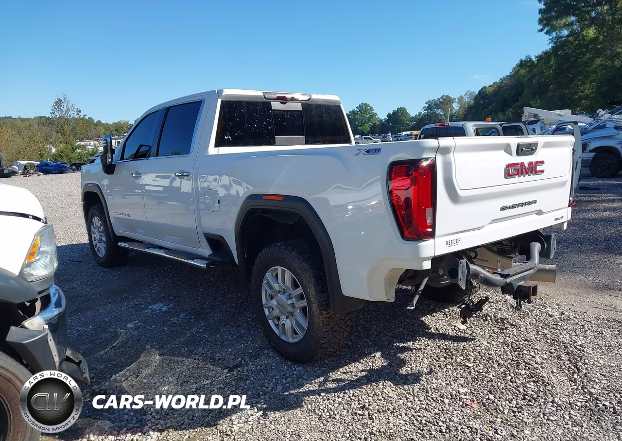 2021 GMC Sierra 2500Hd 4Wd Standard Bed Slt VIN:1GT49NEYXMF109412 - 3