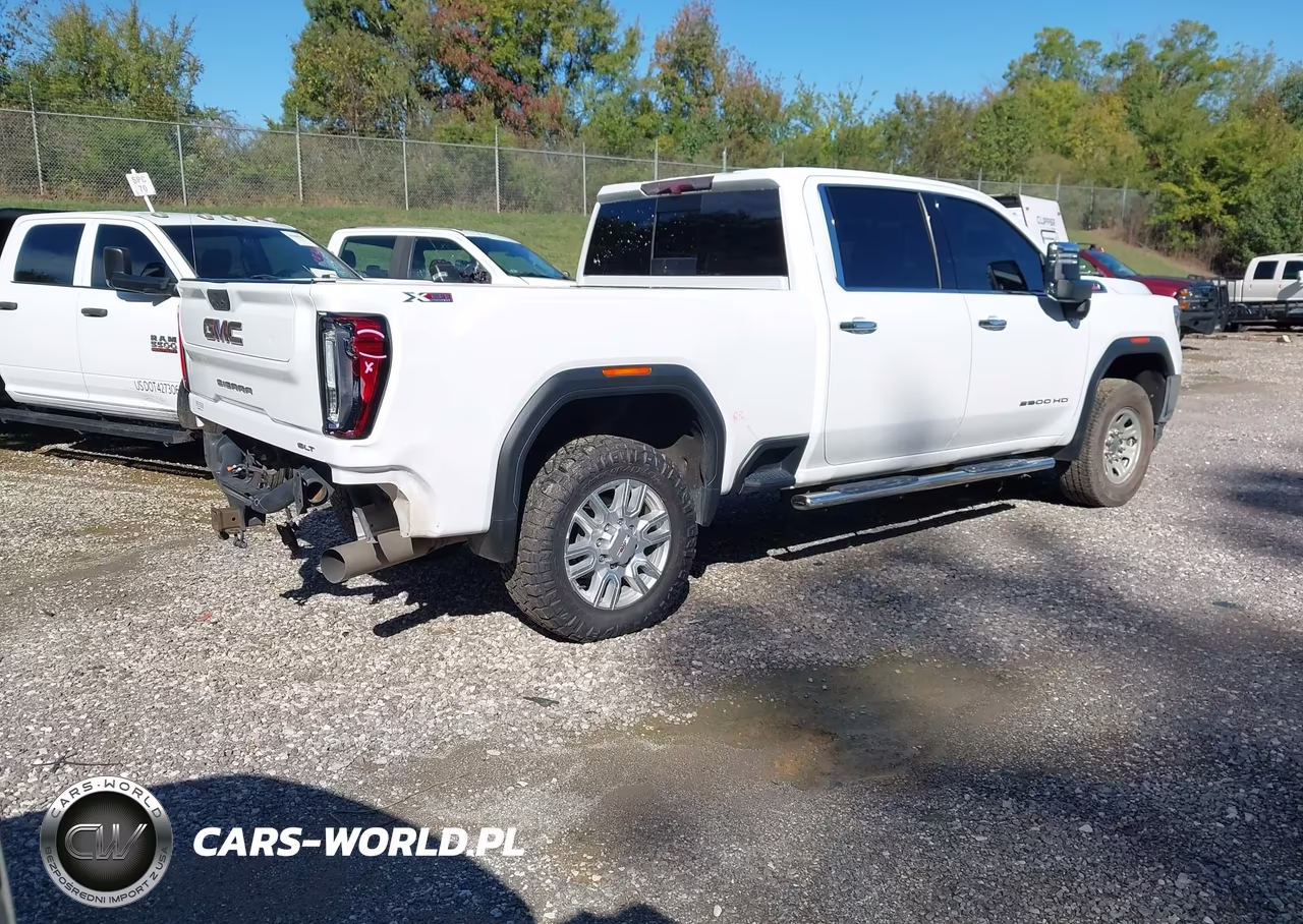 2021 GMC Sierra 2500Hd 4Wd Standard Bed Slt VIN:1GT49NEYXMF109412 - 4