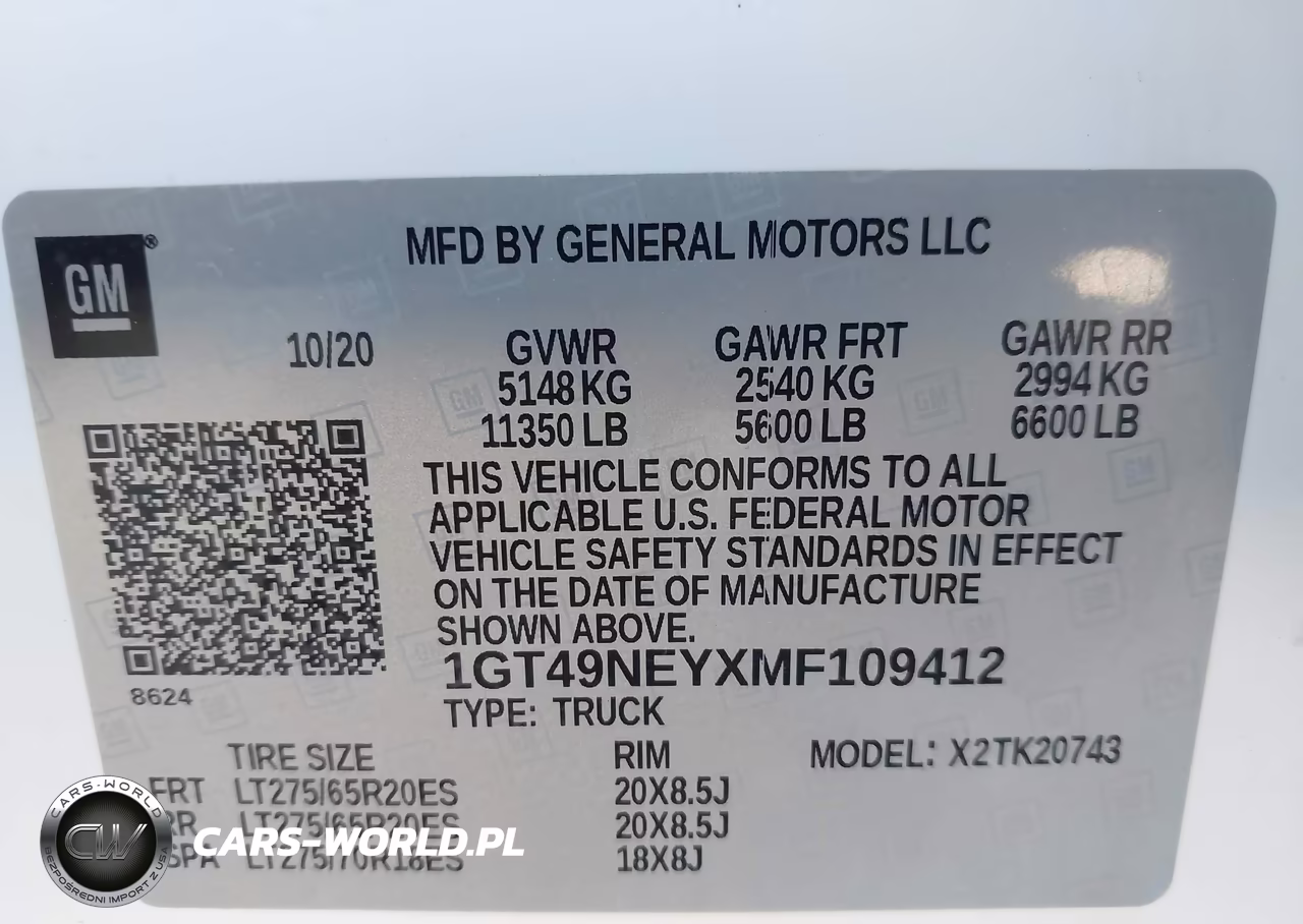 2021 GMC Sierra 2500Hd 4Wd Standard Bed Slt VIN:1GT49NEYXMF109412 - 8