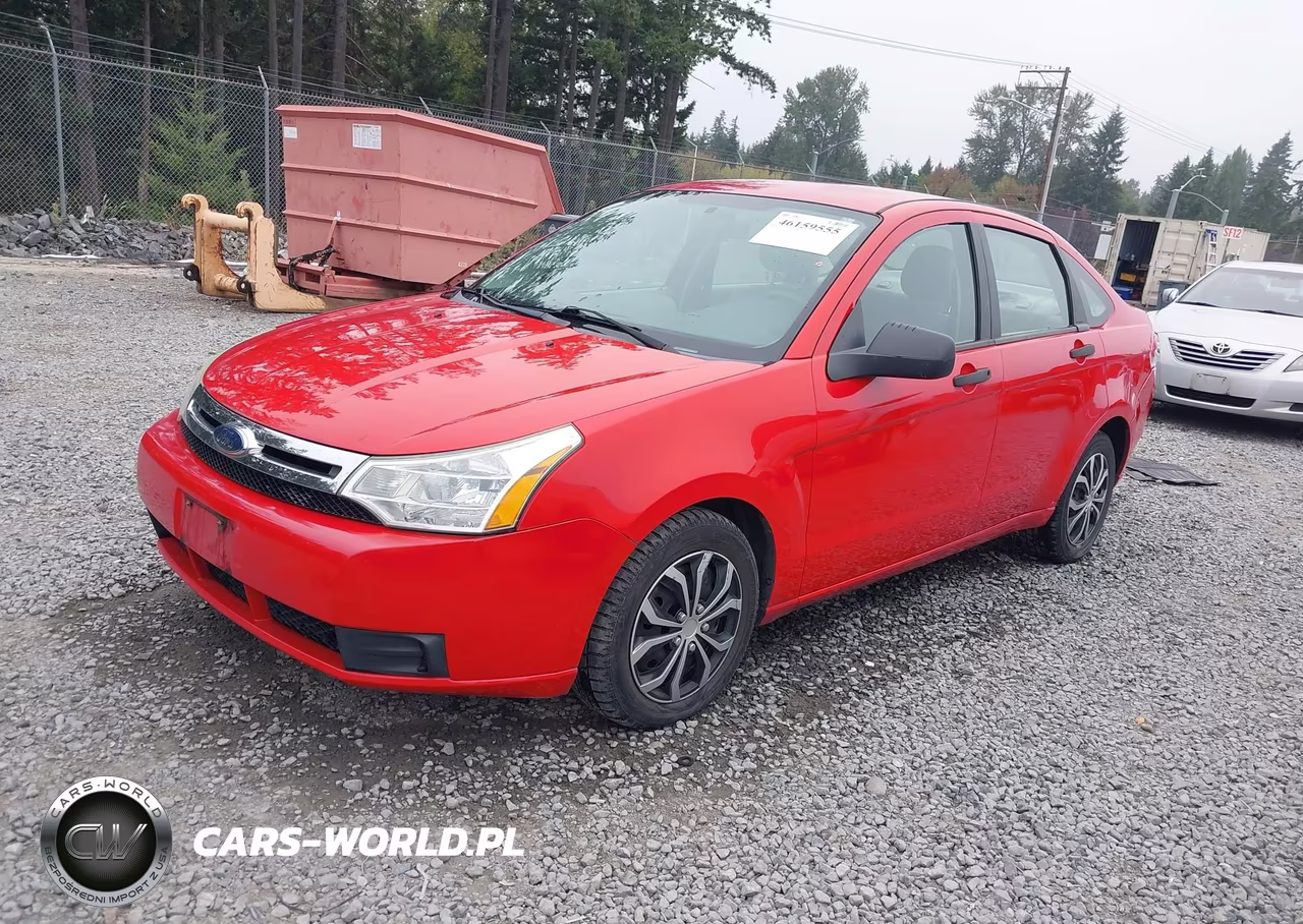 2008 Ford Focus S VIN:1FAHP34N98W129651 - 2