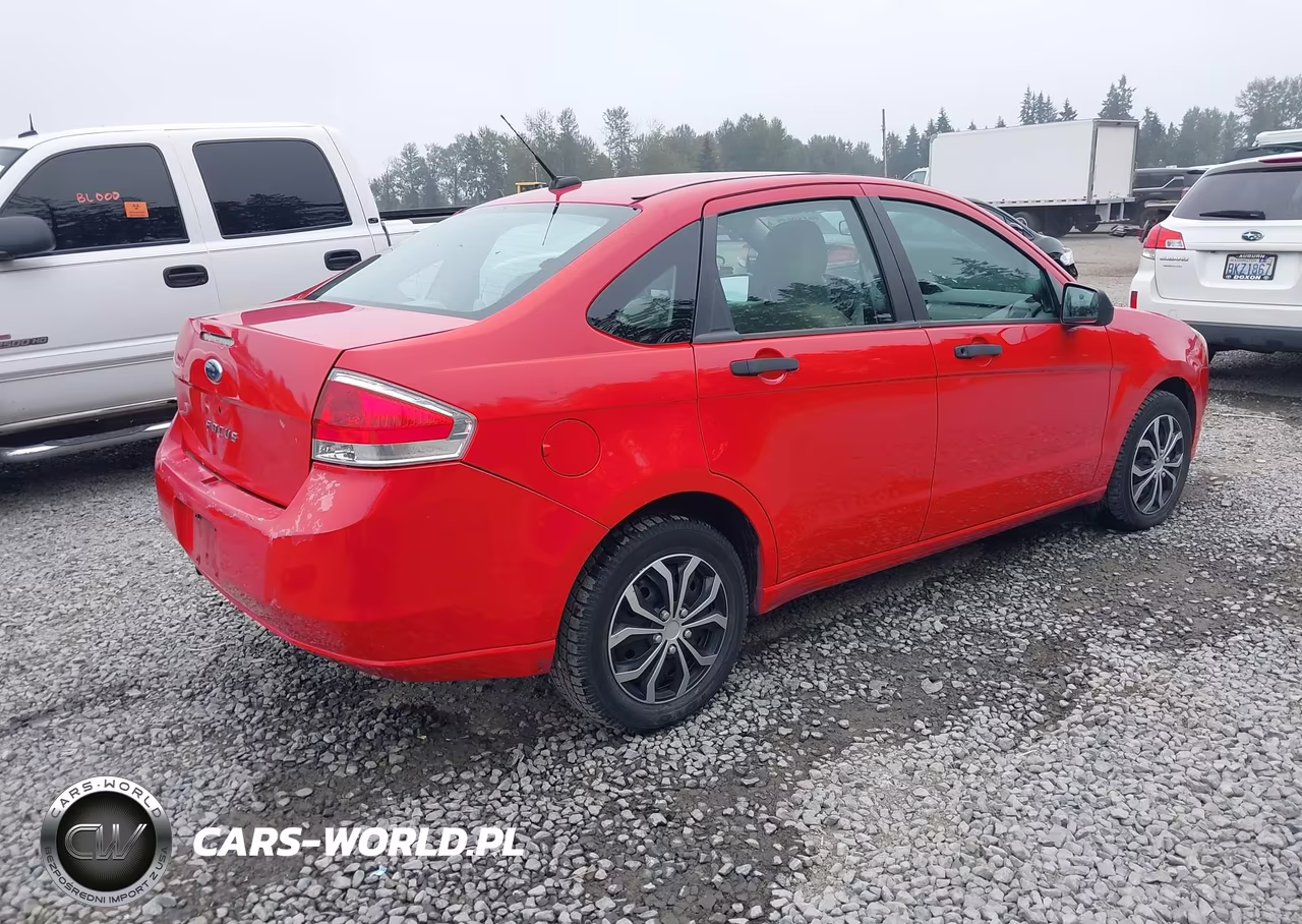 2008 Ford Focus S VIN:1FAHP34N98W129651 - 4
