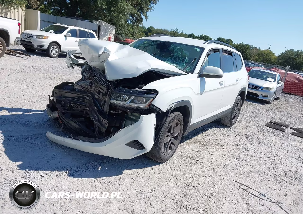 2021 Volkswagen Atlas 2.0T Se VIN:1V2DP2CA9MC572345 - 2