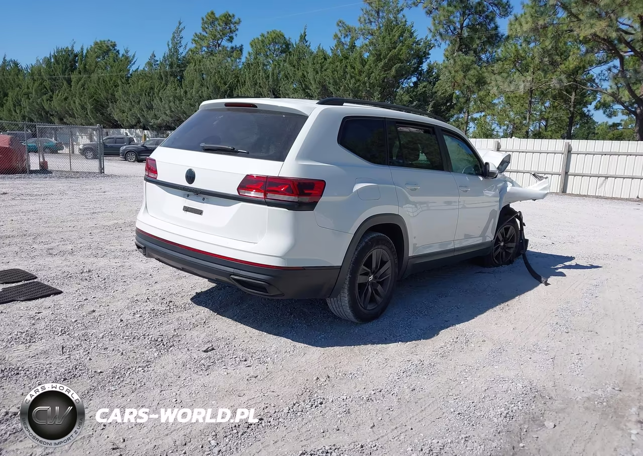 2021 Volkswagen Atlas 2.0T Se VIN:1V2DP2CA9MC572345 - 4