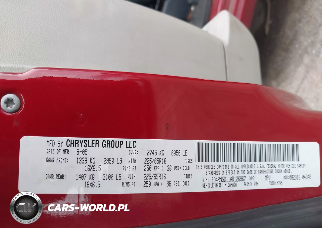 2010 Dodge Grand Caravan Sxt VIN:2D4RN5D11AR126967 - 9