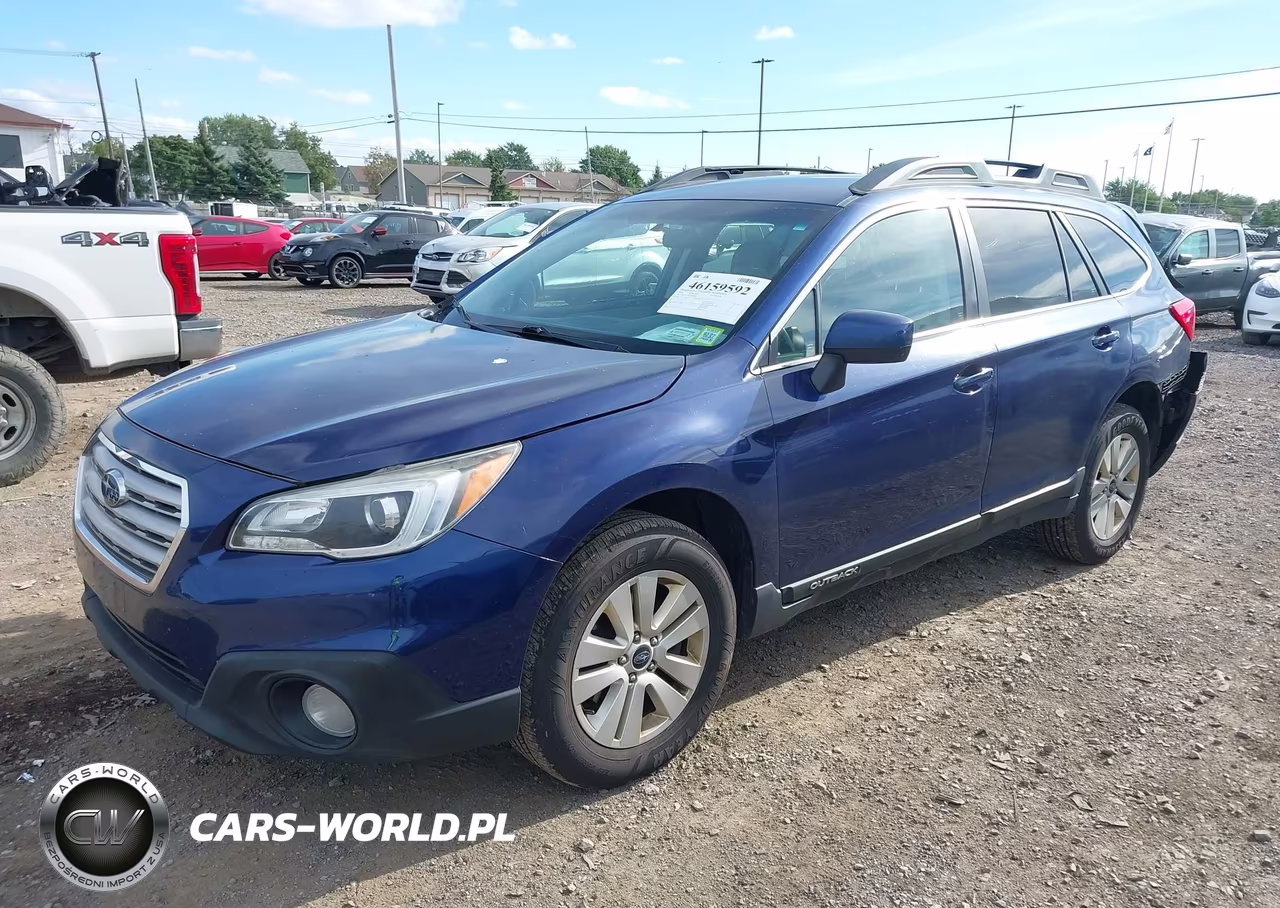 2016 Subaru Outback 2.5I Premium VIN:4S4BSACC0G3328084 - 2