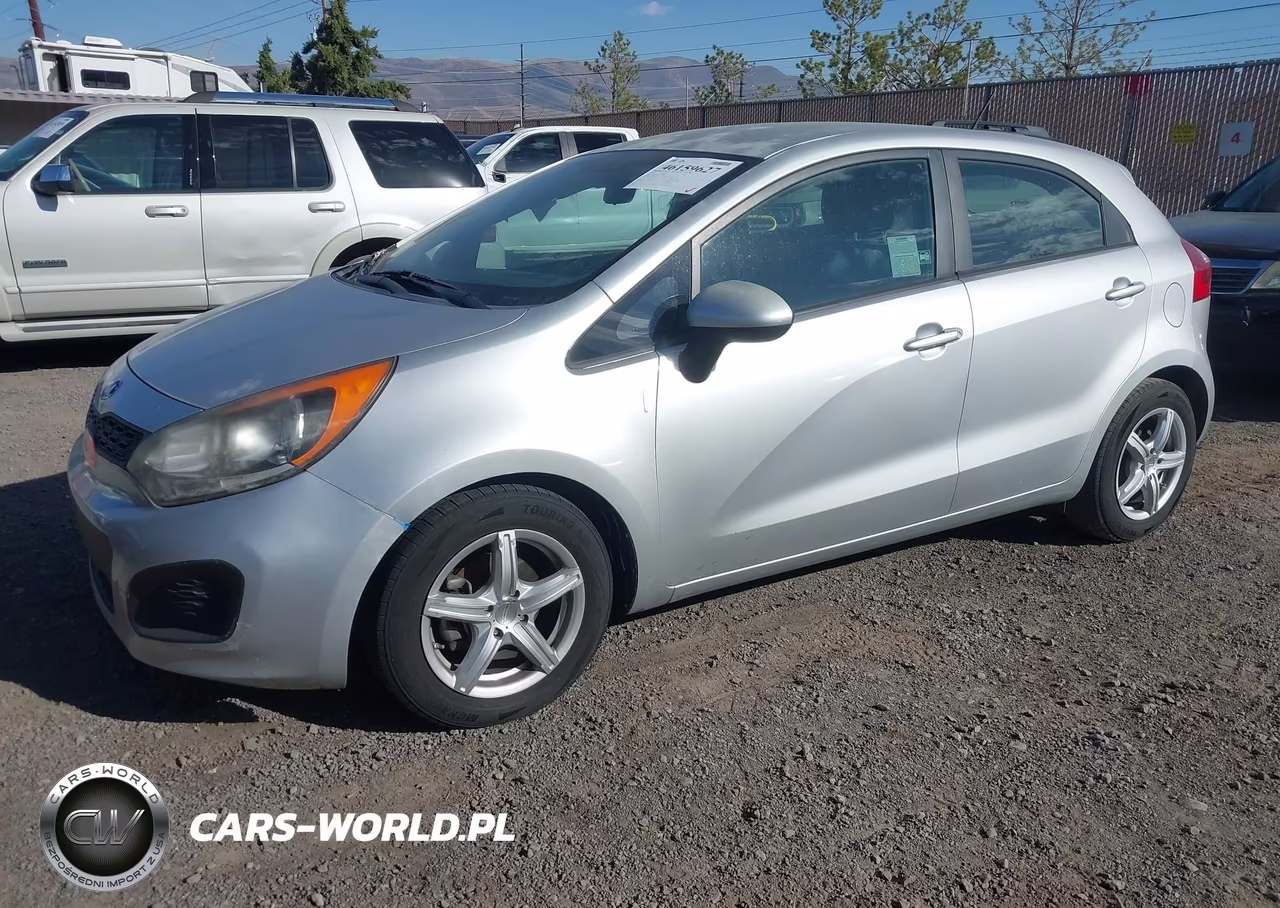 2014 Kia Rio Lx VIN:KNADM5A35E6406658 - 2