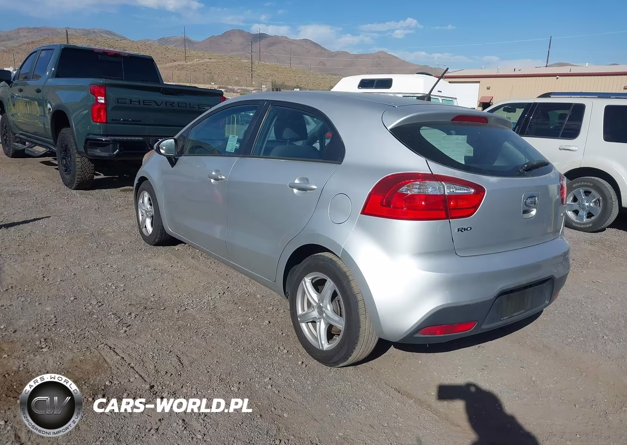2014 Kia Rio Lx VIN:KNADM5A35E6406658 - 3