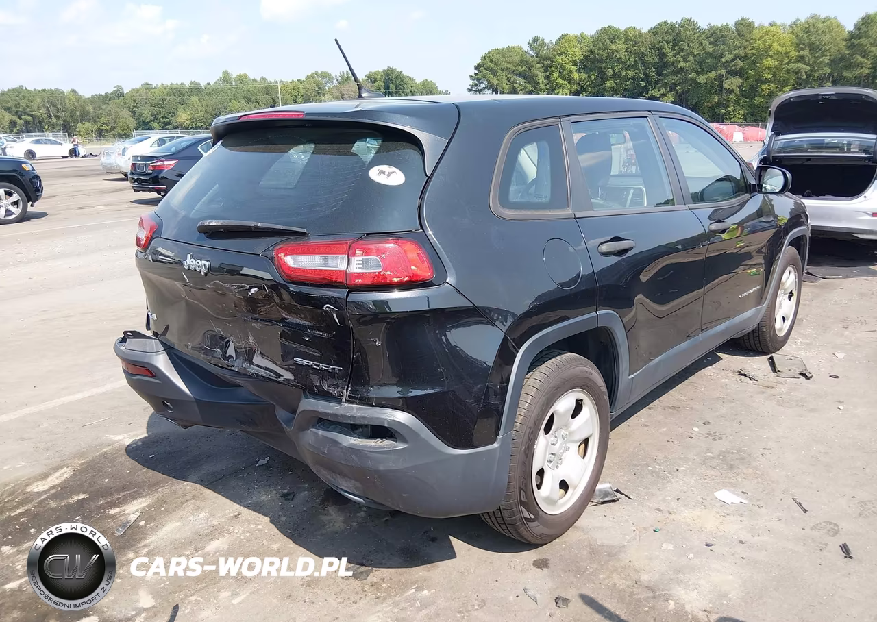 2015 Jeep Cherokee Sport VIN:1C4PJMAB4FW503894 - 4