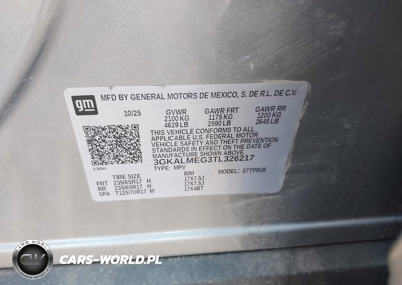 2026 GMC Terrain Fwd Elevation VIN:3GKALMEG3TL326217 - 9