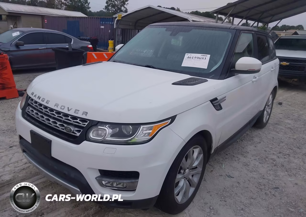 2015 Land Rover Range Rover Sport 3.0L V6 Supercharged Hse VIN:SALWR2VF7FA531913 - 2