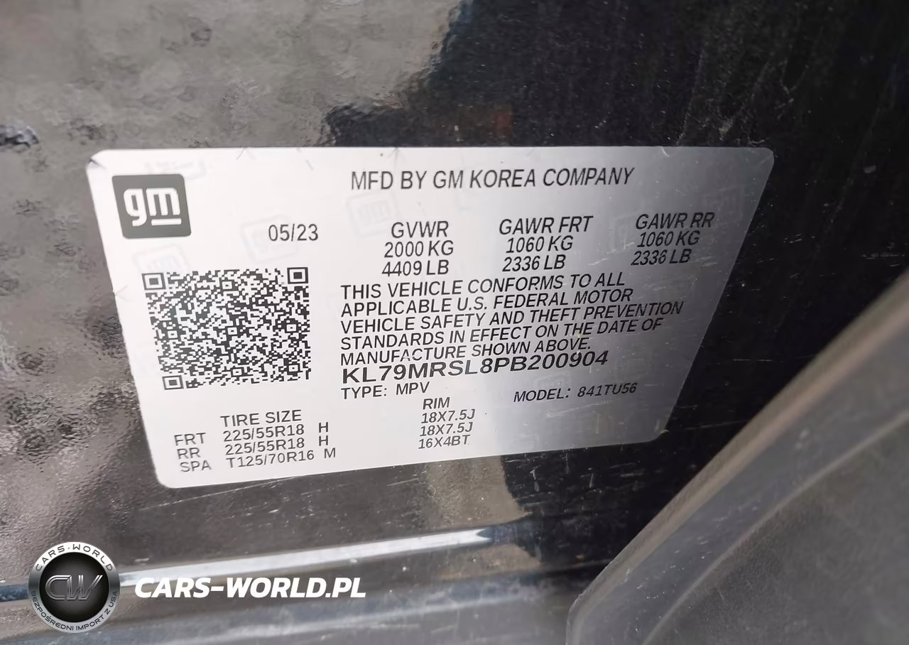 2023 Chevrolet Trailblazer Awd Lt VIN:KL79MRSL8PB200904 - 9