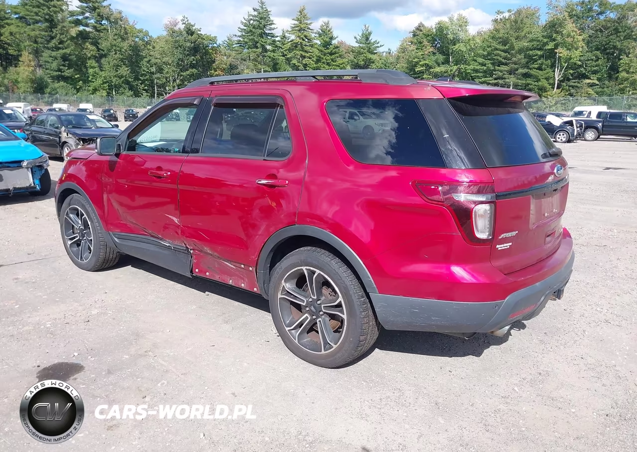 2015 Ford Explorer Sport VIN:1FM5K8GTXFGA67585 - 3