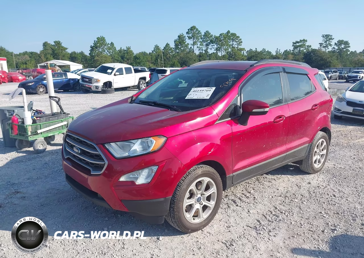 2018 Ford Ecosport Se VIN:MAJ3P1TE5JC243881 - 2