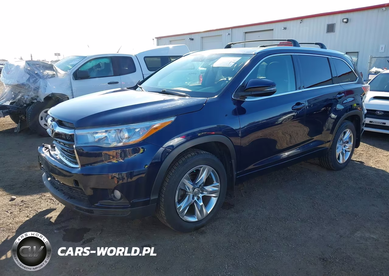 2015 Toyota Highlander Limited VIN:5TDDKRFH3FS166581 - 2
