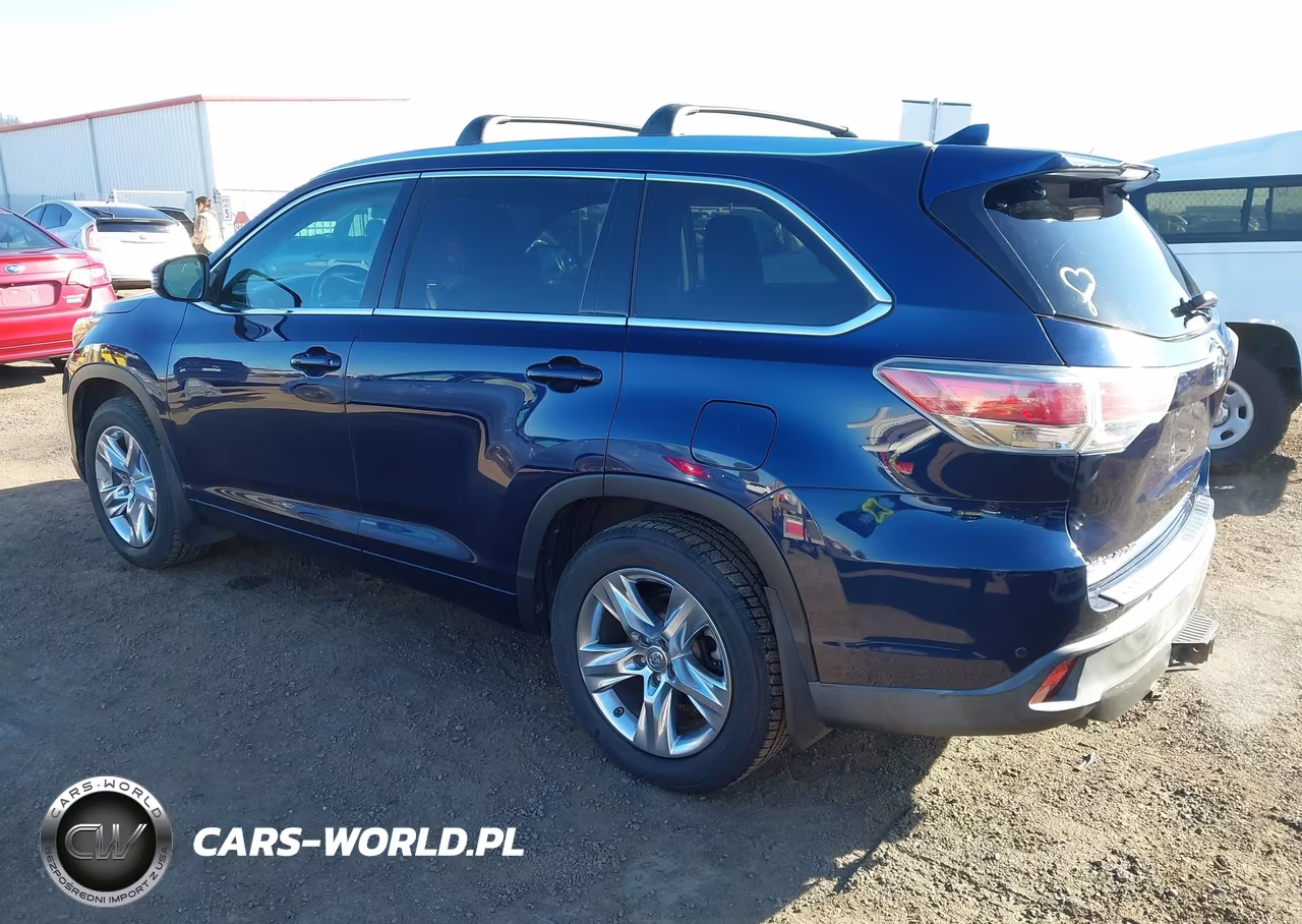 2015 Toyota Highlander Limited VIN:5TDDKRFH3FS166581 - 3