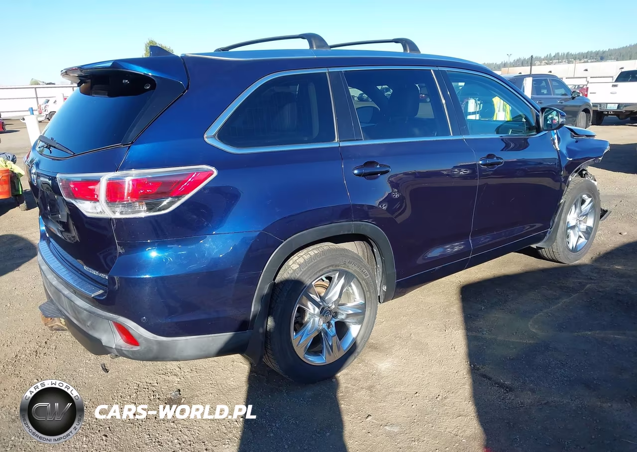 2015 Toyota Highlander Limited VIN:5TDDKRFH3FS166581 - 4