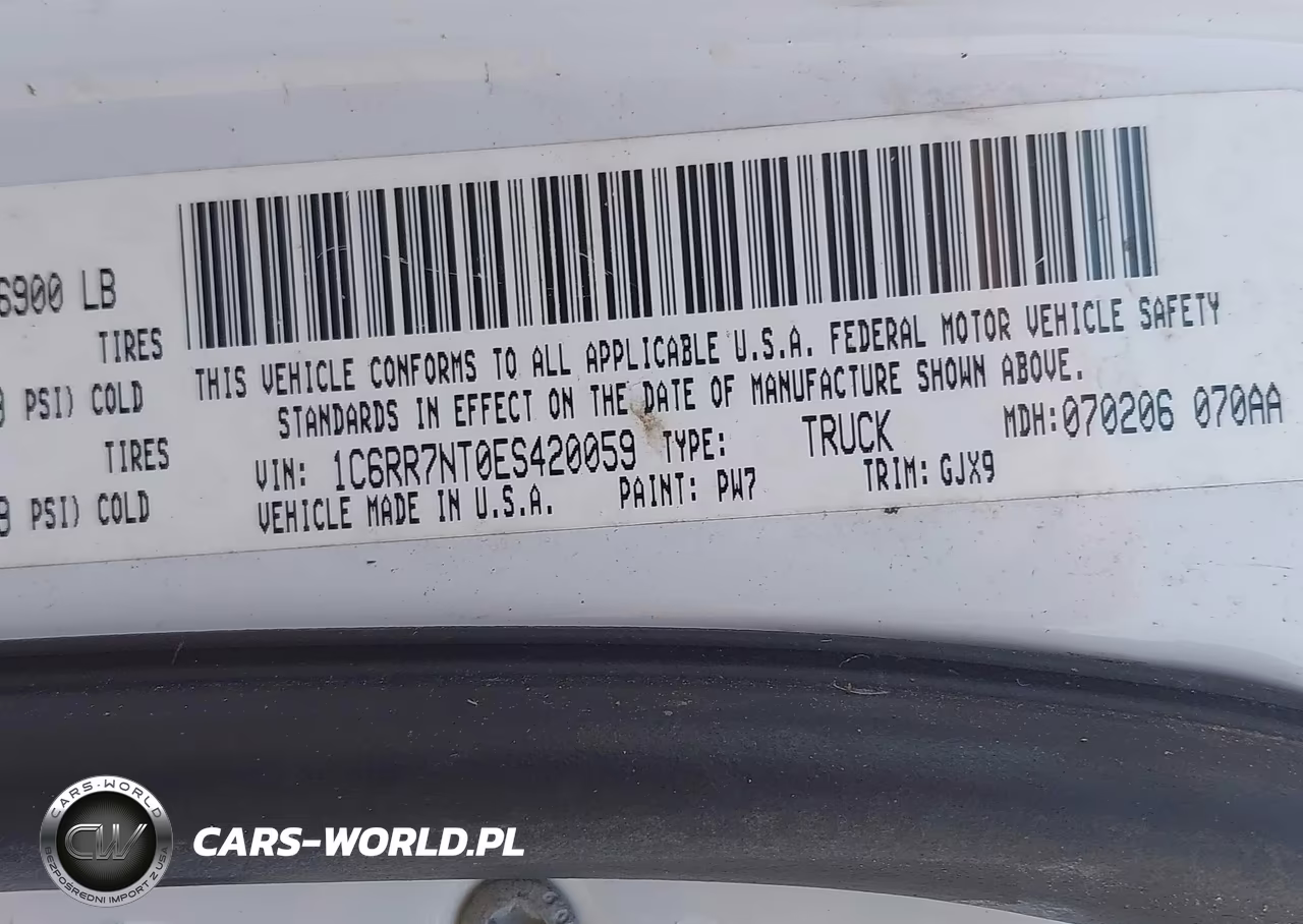 2014 Ram 1500 Laramie VIN:1C6RR7NT0ES420059 - 9
