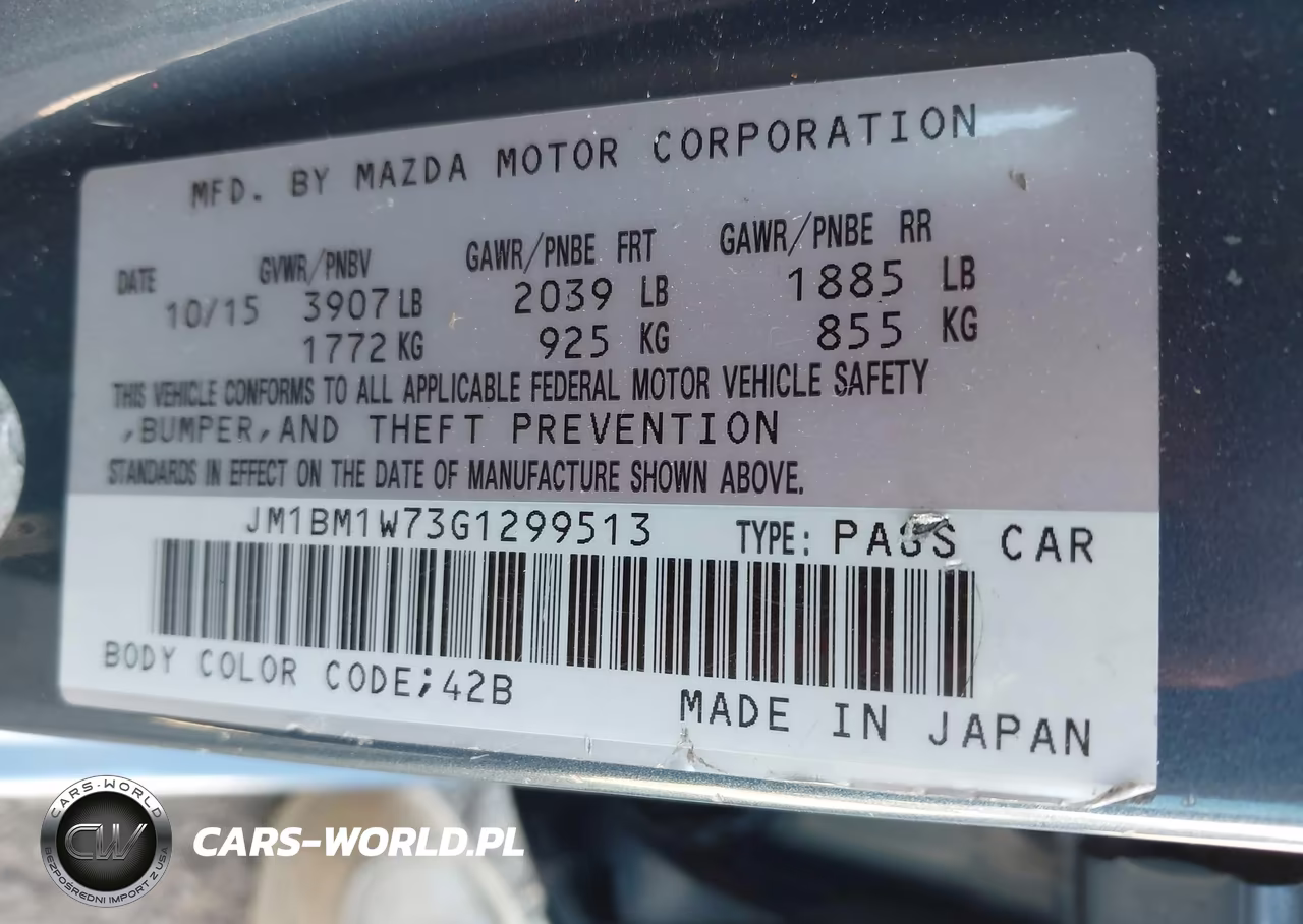 2016 Mazda Mazda3 I Touring VIN:JM1BM1W73G1299513 - 9