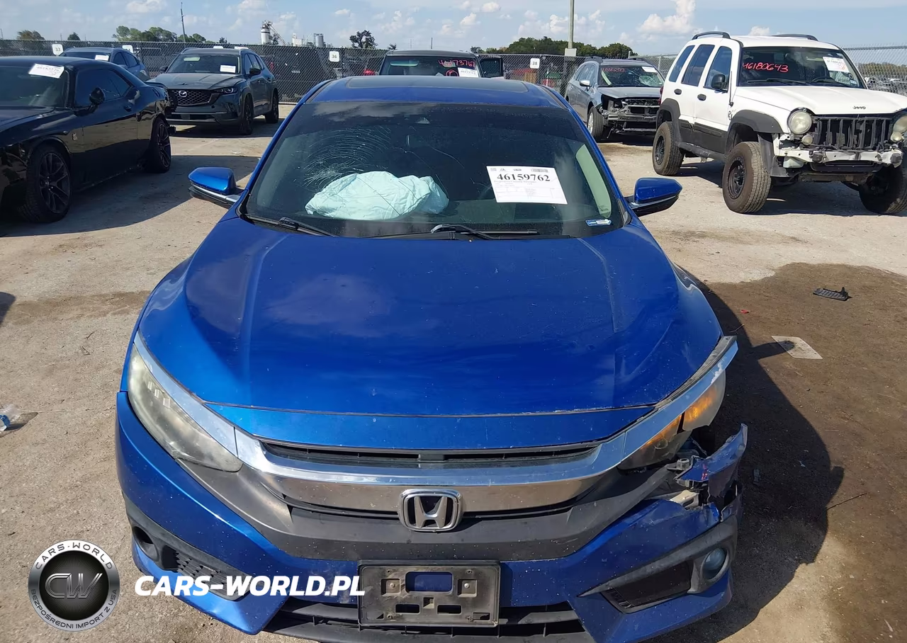 2016 Honda Civic Touring VIN:2HGFC1F95GH643206 - 12