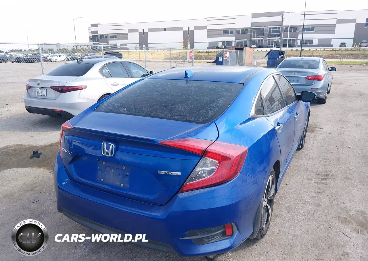 2016 Honda Civic Touring VIN:2HGFC1F95GH643206 - 4