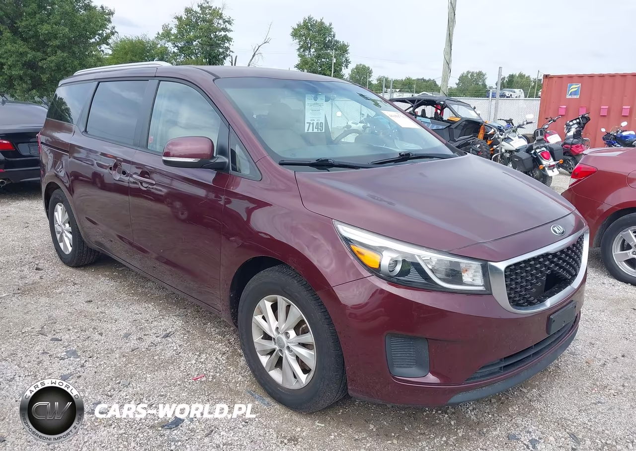 2015 Kia Sedona Lx VIN:KNDMB5C16F6024158 - 1