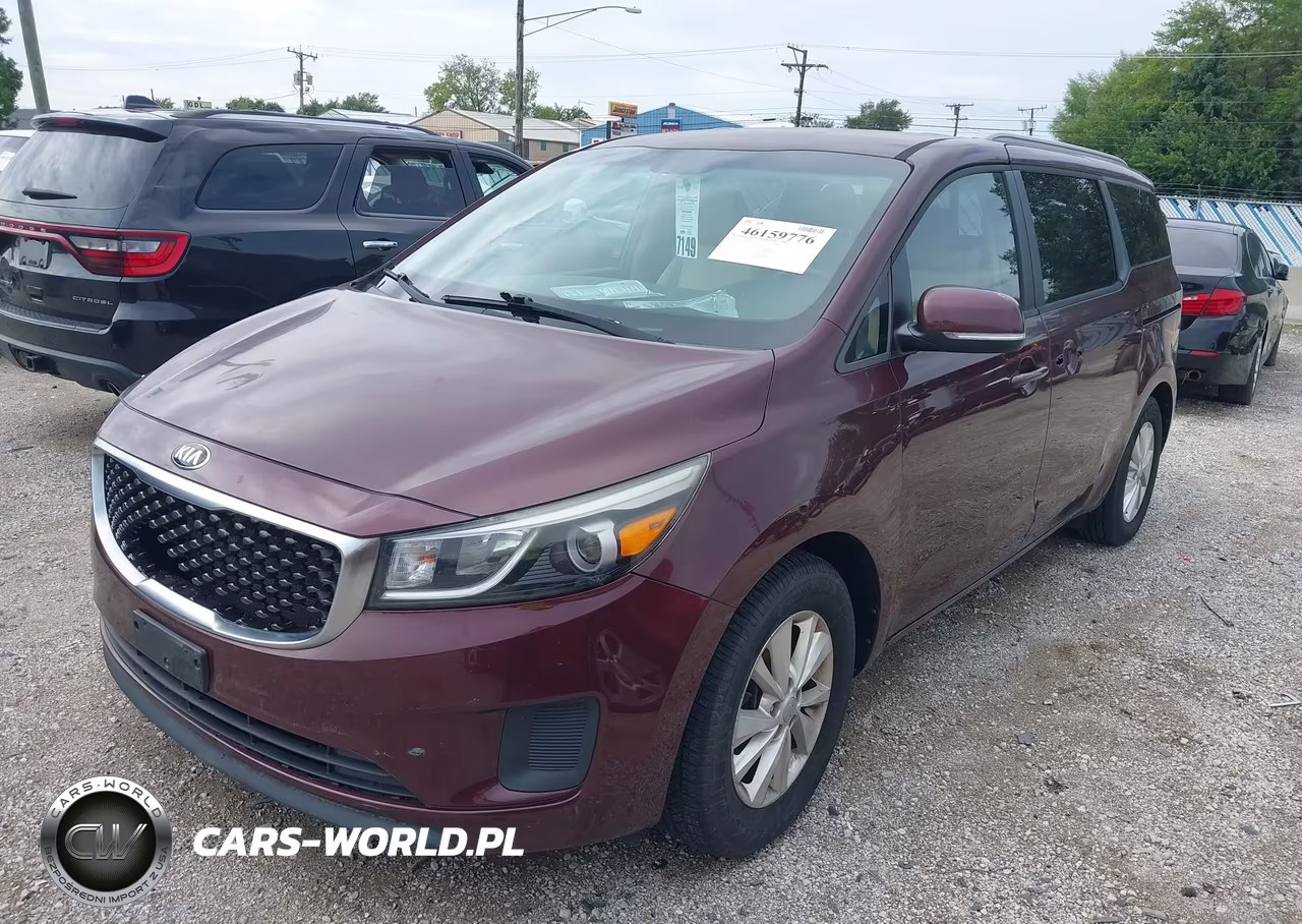 2015 Kia Sedona Lx VIN:KNDMB5C16F6024158 - 2