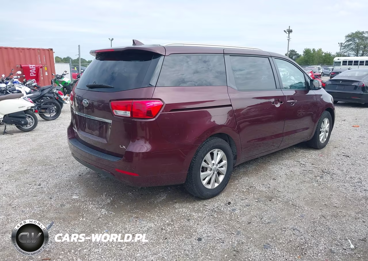 2015 Kia Sedona Lx VIN:KNDMB5C16F6024158 - 4