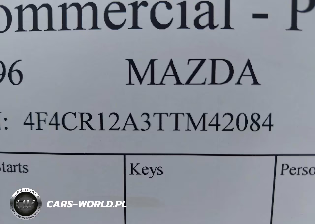 1996 Mazda B2300 VIN:4F4CR12A3TTM42084 - 9
