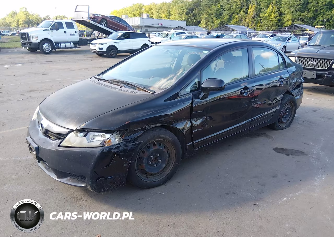 2009 Honda Civic Lx VIN:2HGFA165X9H365666 - 2