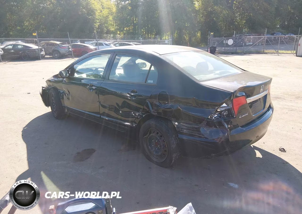 2009 Honda Civic Lx VIN:2HGFA165X9H365666 - 3
